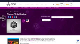 
                            8. Bitcoin Slots Review – Spin 777 Slots with Bitcoins