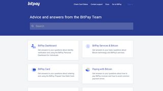 
                            7. BitPay Support