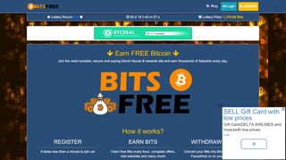
                            6. BitsFree - Earn FREE Bitcoin