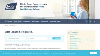 
                            10. Bitte loggen Sie sich ein. – Fonds Finanz Maklerservice GmbH