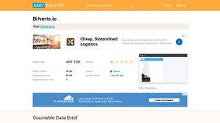 
                            1. Bitverts.io: IIS Windows Server - easycounter.com