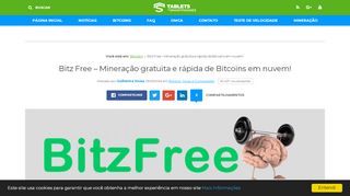 
                            2. Bitz Free - Mineração gratuita e rápida de Bitcoins em nuvem!