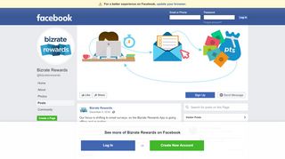 
                            5. Bizrate Rewards - Posts | Facebook