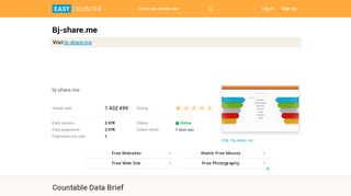 
                            5. Bj-share.me: bj-share.me - Easy Counter