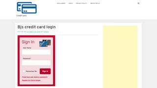 
                            11. Bjs credit card login - Credit card - audreysedibles.com