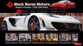 
                            4. Black Horse Motors: Ferrari Dealership in Florida | Ferrari for Sale in ...