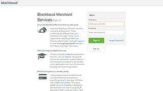 
                            6. Blackbaud Merchant Services