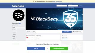 
                            4. BlackBerry - Home | Facebook