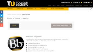 
                            2. Blackboard - Assignments - Towson University