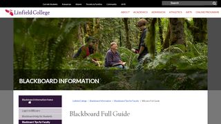 
                            3. Blackboard Full Guide - Linfield College