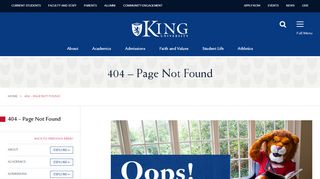 
                            2. Blackboard Help - King University