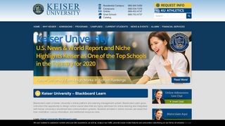 
                            1. Blackboard Learn | Keiser University