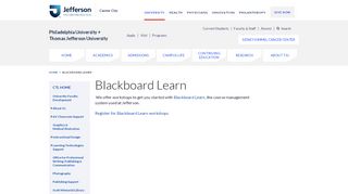 
                            2. Blackboard Learn - Philadelphia University - …