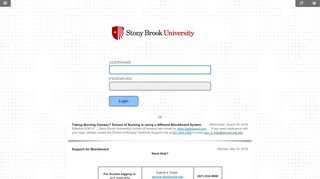 
                            3. Blackboard Learn - Stony Brook - Stony Brook University