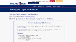 
                            8. Blackboard Login Instructions - online.ctcd.edu