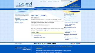 
                            4. Blackboard - myLakeland - Lakeland Community College
