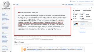 
                            4. BlackPlanet - Wikipedia