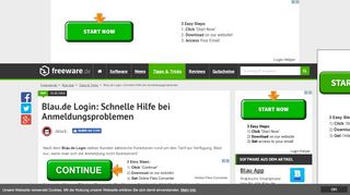 
                            5. Blau.de Login: Schnelle Hilfe bei …