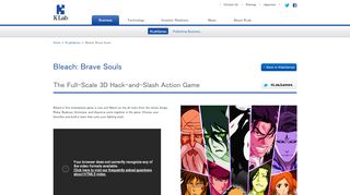 
                            2. Bleach: Brave Souls | KLab Inc. - KLab Global