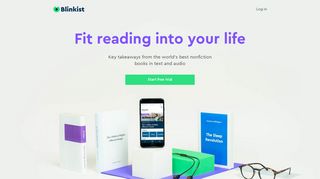 
                            9. Blinkist: Big ideas in small packages