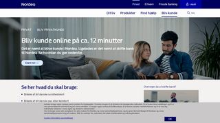 
                            8. Bliv kunde i Nordea - Skift bank online her | Nordea.dk