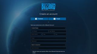 
                            3. Blizzard Account - Battle.net