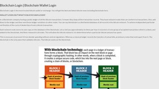 
                            8. Blockchain Login | Blockchain Wallet Login | …