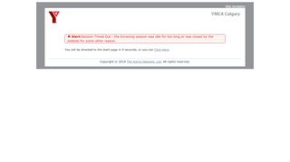 
                            5. Blocked Session Cookies Page - YMCA CWP