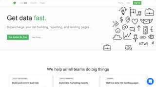 
                            3. Blockspring - get data for prospecting, reports, and ...