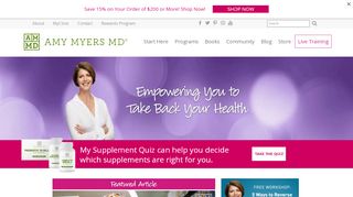 
                            5. Blog - Amy Myers MD