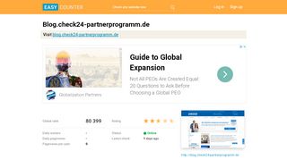 
                            8. Blog.check24-partnerprogramm.de: Ankündigungen