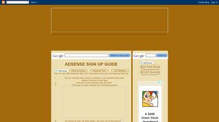 
                            8. Blogger - ADSENSE SIGN UP GUIDE