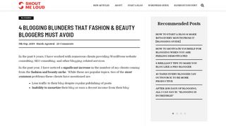 
                            9. Blogging Mistakes That Fashion & Beauty Bloggers Must Avoid