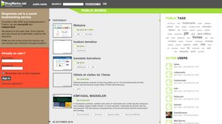 
                            1. Blogmarks : Public marks