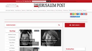 
                            6. Blogs and Op-Eds | The Jerusalem Post