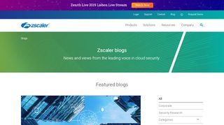 
                            2. Blogs | Zscaler