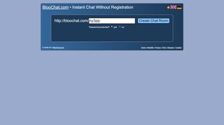 
                            7. BlooChat.com - Instant Chat Without Registration