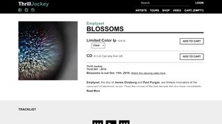 
                            9. Blossoms - thrilljockey.com