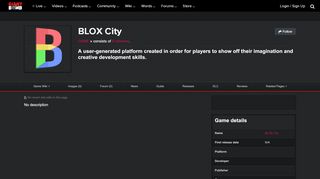 
                            6. BLOX City (Game) - Giant Bomb