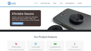 
                            7. Blue Charm Beacons – Quality iBeacons for Every Project