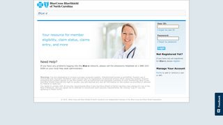 
                            10. Blue e Provider Access - Blue Cross and Blue Shield of North Carolina ...