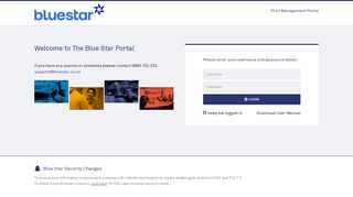 
                            3. Blue Star Portal | Login