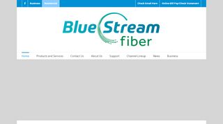 
                            3. Blue Stream Fiber – Connecting you with the World