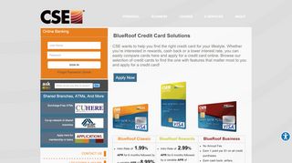 
                            4. BlueRoof Credit Card Solutions :: CSE Federal Credit Union