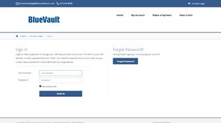 
                            8. BlueVault San Diego | - Account Login | Safe Deposit Vault Units