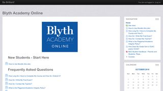 
                            3. Blyth Academy Online
