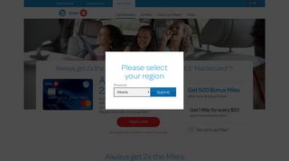 
                            3. BMO 2x Miles - bmoairmilesmastercard.airmiles.ca