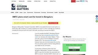 
                            9. BMTC plans smart card for transit in Bengaluru | | …