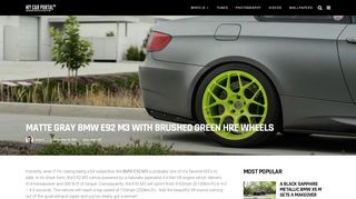 
                            5. BMW E92 M3 - My Car Portal