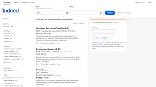 
                            8. BMW Jobs - August 2019 | Indeed.co.za